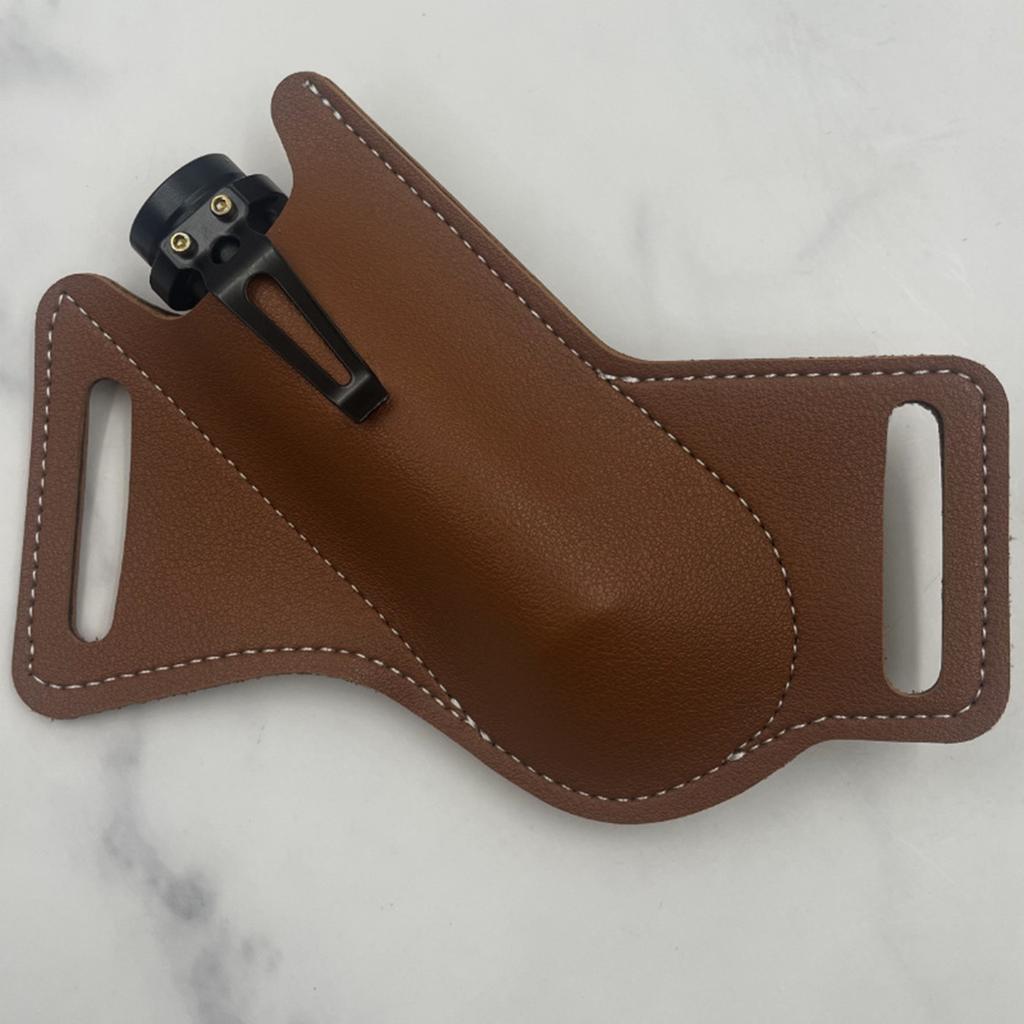 PU-Leder Klappmesser Scheide Gürteltasche Werkzeug Aufbewahrungstasche Outdoor Multitool Halter Hüftgürteltasche Männer Geschenk