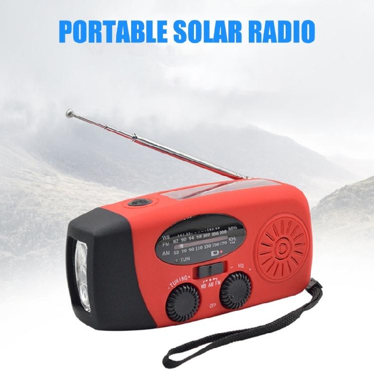 Wielofunkcyjne Radia Awaryjne Solarne Zasilane Ręcznie Akumulatorowe Power Banki Niezbędne na Zimowe Burze