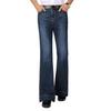 Plus Size Flared Jeans For Men Classic Design Micro Stretch Denim Pants