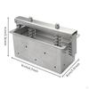 Meat Pressing Form Food-Grade Stainless Steel Compacting Press Rectangular