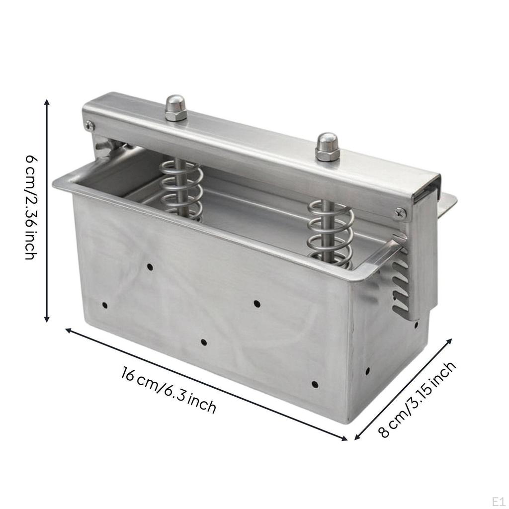 Meat Pressing Form Food-Grade Stainless Steel Compacting Press Rectangular