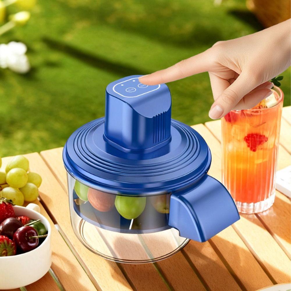 Effortless Peeling Electric Fruit Peeler Rechargeable Vegetable Peeler  Food Preparation blu