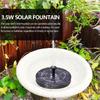 Led Solar Fountain Pump 3.5W 5V Portable Floating Solar Powered Fountain Pump