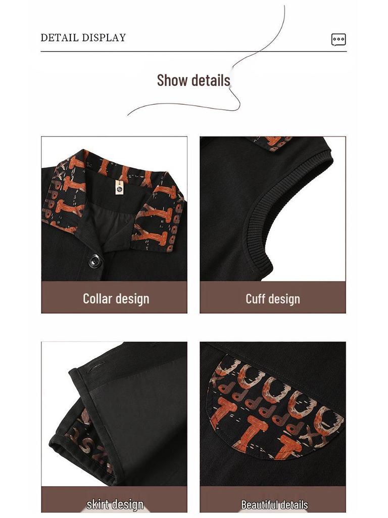 Chaleco de Otoño de Talla Grande para Mujeres de Mediana Edad - Elegante Ropa Exterior sin Mangas para Mujer