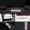 5Pcs/Set Car Reflective Stickers Helmet Waterproof Decal Hearts Butterfly Stars Night Warning Sign Reflective Sticker
