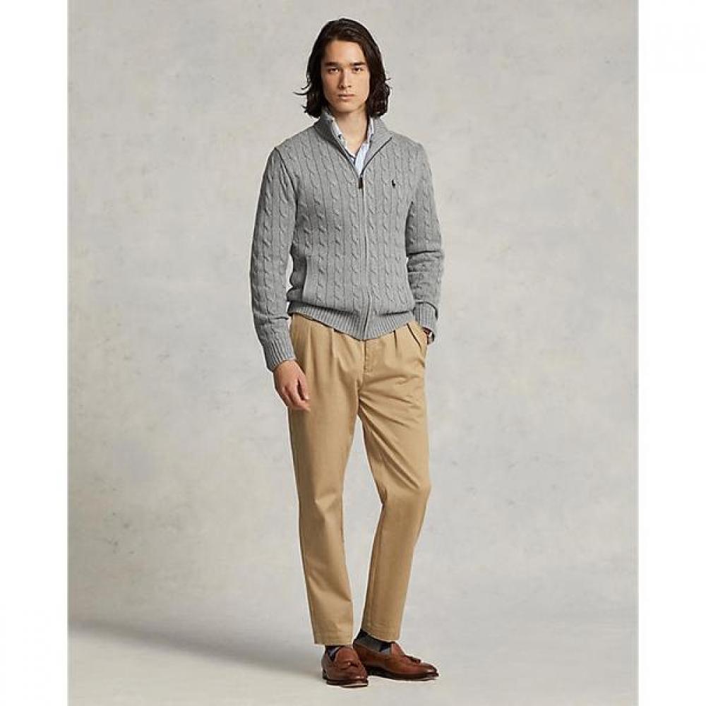 Polo Ralph Lauren Men S Cable Knit Cotton Zip Sweater mnpoSwe16821362020