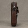 Casual top layer cowhide men's crossbody bag small shoulder bag outdoor waterproof mini waist bag for male phone pouch crossbody
