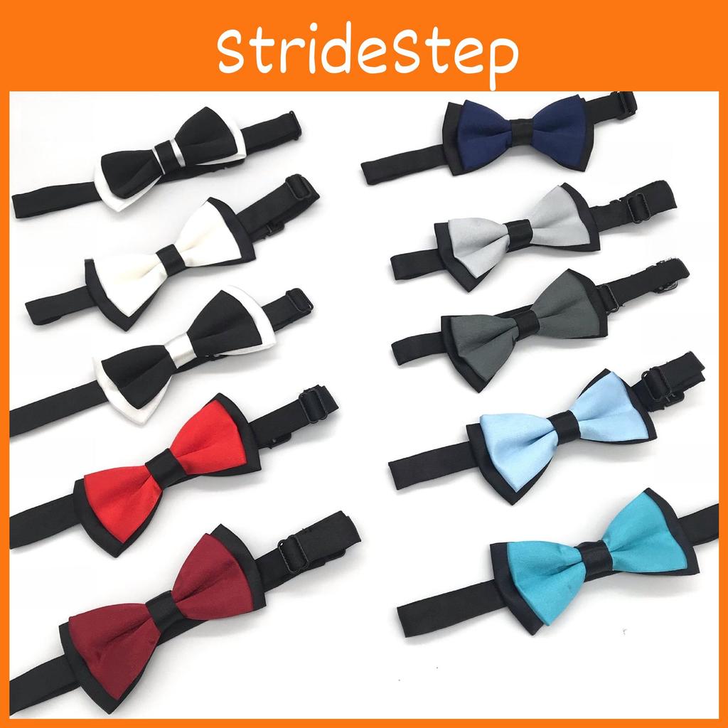Childrens Fashion Bow Tie With Solid Pattern For Wedding And Performance Use