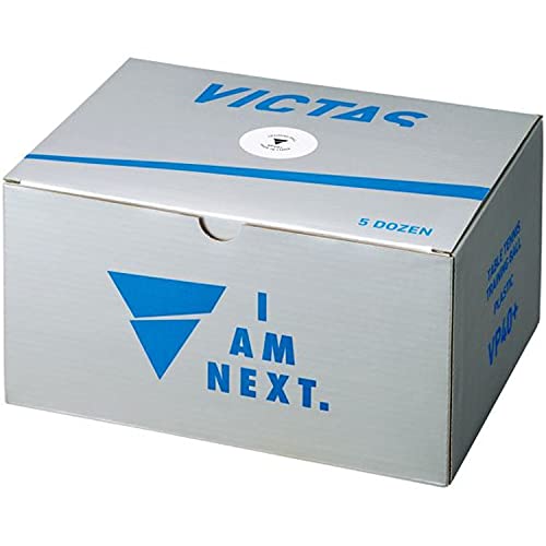 Victas VP40+ Table Tennis Training Balls, 5 Dozen, 15500