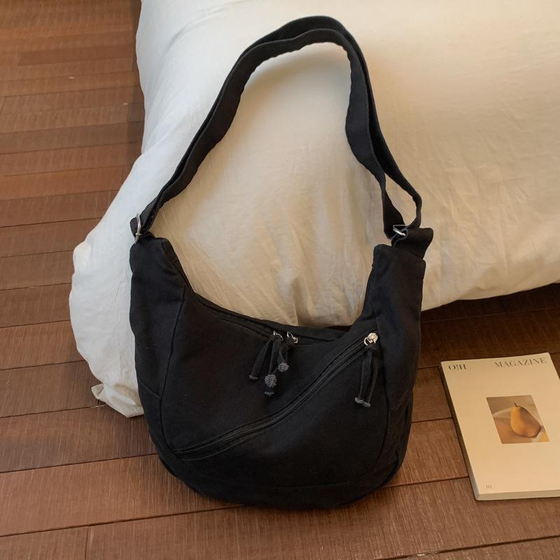 

Сумка большой вместимости женская новая в стиле ленивый ветер, персонализированная для отдыха, высокая ценность, на одно плечо, через плечо, сумка для студентов