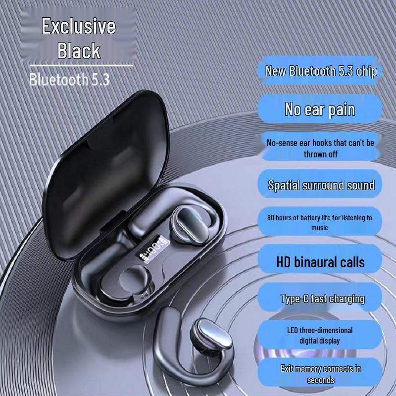 S901 Sports Bluetooth Open-Ear Air Conduction Earphones for Running and E-sports