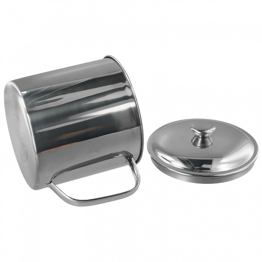 With Handle Stainless steel Cup 1pc Water Coffee Tea Camping Drinking Mug