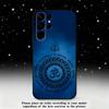 Yoga Aum Om Mandala Elegante Handyhülle Für Samsung S25, S24 Ultra, S20, S30 Plus, S22 Plus, S23, S30 Ultra 5G Silikon Schwarze Hülle