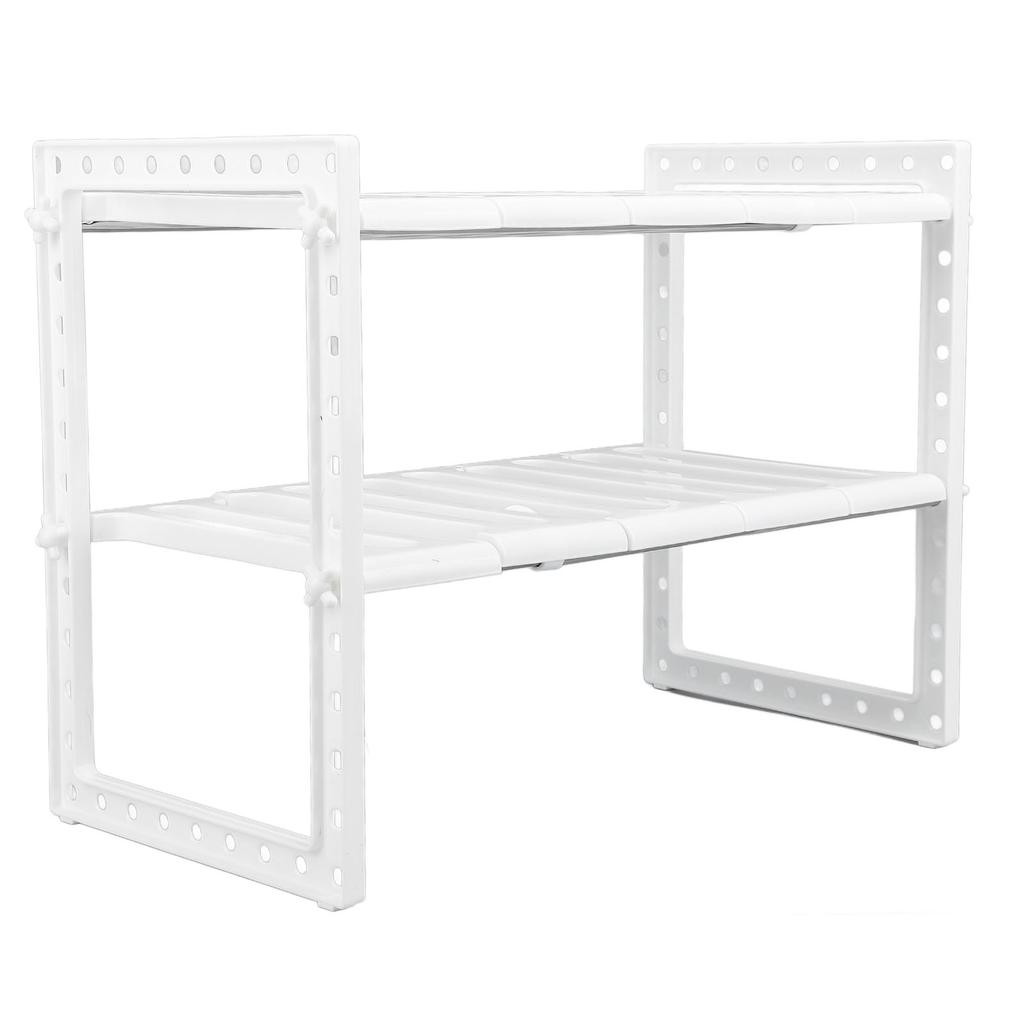 Under Sink   2 Tiers Multifunctional Stretchable Large Capacity Under Counter Storage