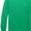 Polo Ralph Lauren Cotton Long Sleeve T-Shirt With Small Pony Logo Kids Tops Green 323854677-080