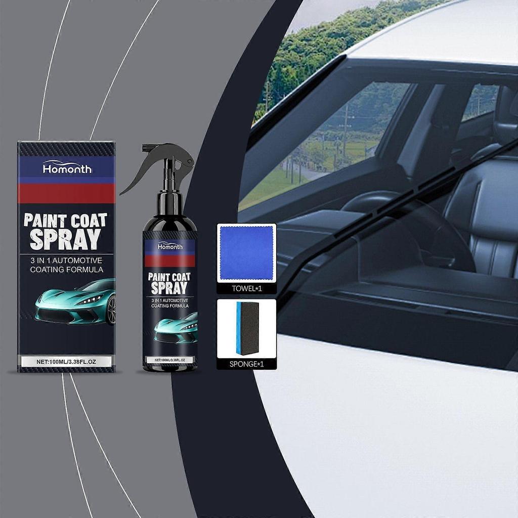 Car 3 in 1 ceramic coating spray car surface coating waterproof protective mirror coating agent 1