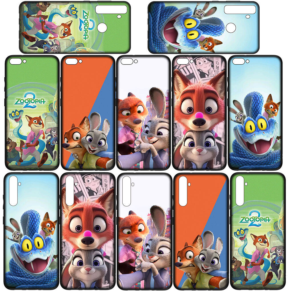 Case for Samsung Galaxy S25 S23 S22 S24 Ultra FE S9 A05 A06 A15 A16 A36 A37 A35 A54 A55 A56 A57 A25 A26 A53 Wallpaper Garys Zootopia 2 Judy Nick Cover
