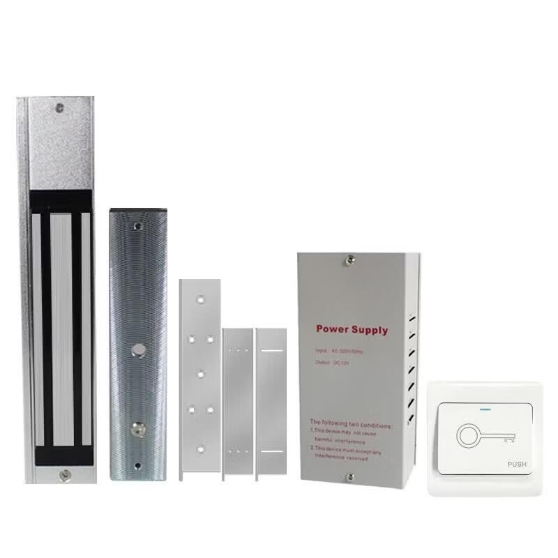 Realand Single Door Magnetic Lock Access Control Kit CN plug (adapter included)