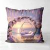 Floral Swing Cushions Beach Sunset Wisteria Design Polyester pillowcase, sofa decorative cushion cov Headboard Pillow