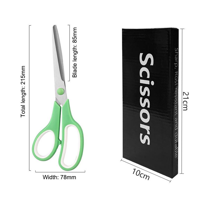 Stainless Steel Scissors Sewing Tailor Scissors Student Stationery Scissors Diy Handcraft Paper Cutting Sewing Tools