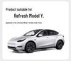 TPE Floor Mats for Tesla Model Y - Front & Rear Cabin with Scuff Plates
