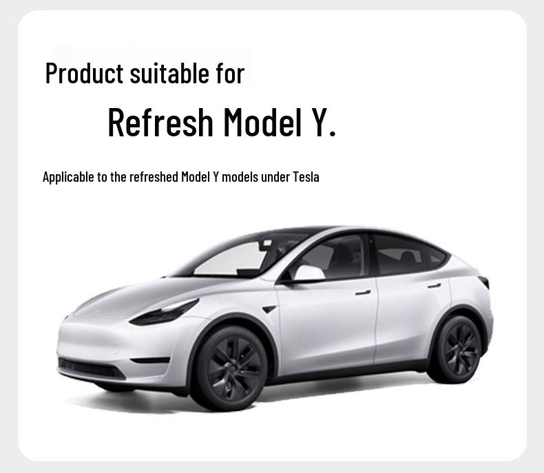 TPE Floor Mats for Tesla Model Y - Front & Rear Cabin with Scuff Plates