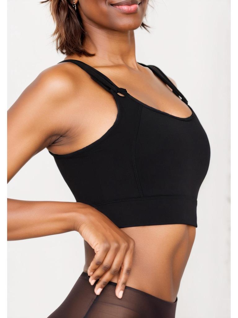 High-Impact Anti-Sag Sports Bra for Women – Shockproof, Plus Size, Beautiful Back, One-Piece Cup Design.