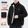 JEEP SPIRIT Men's Winter Stand-Collar Padded Jacket