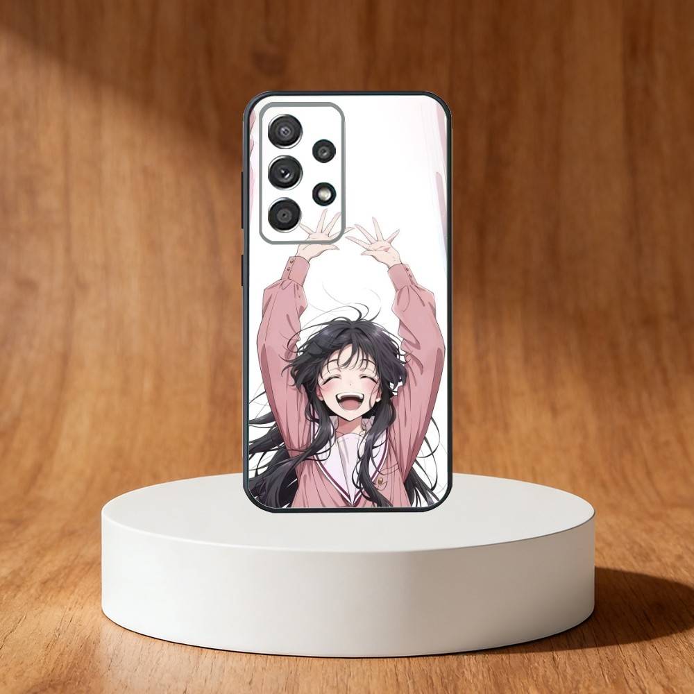 ANIME Kaoruko W-Waguri Phone Case For Samsung S25,S24,S21,S22,S23,S30,Ultra,S20,Plus,Fe,Note,10,9,5G Black Cover