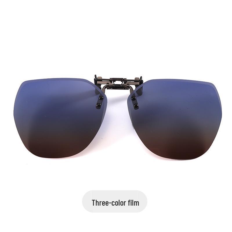 Ultralight Myopia Clip-On Sunglasses for Men & Women - Polarized Day & Night Driving.