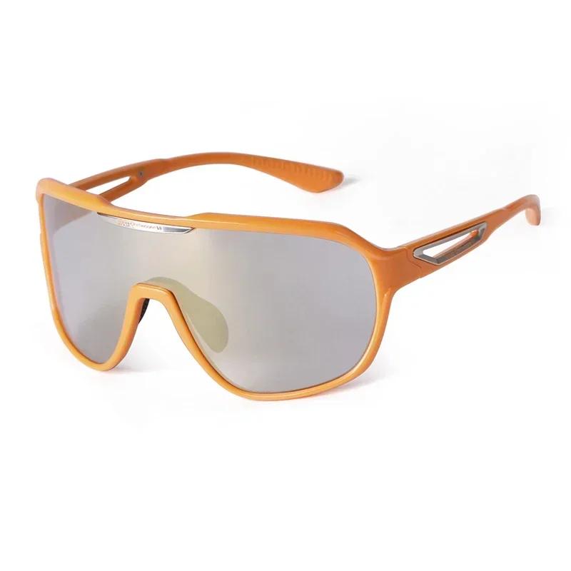 

Outdoor Sports Film Mirror Men Sunglasses Women One Piece Large Frame Goggle Sun Glasses Colorful Cycling Windproof Eyewear Uv as picture