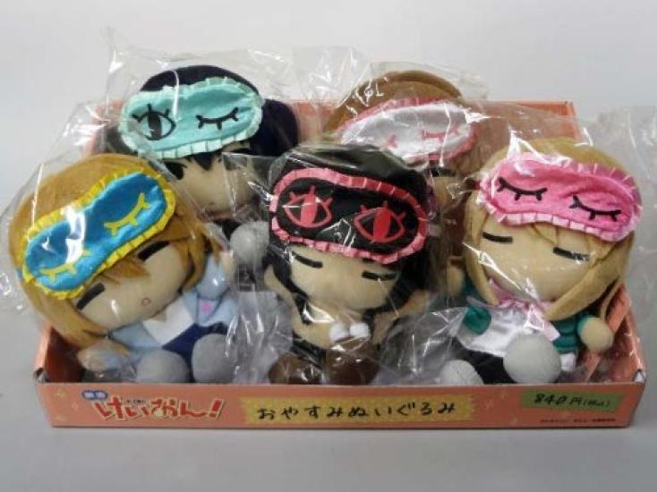 

Movie [K-ON] Good night stuffed animals, 5 types, BOX included, Lawson limited