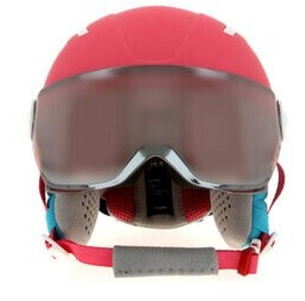 Шлем защитный Head MAJA VISOR (2026) розовый/синий