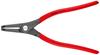KNIPEX Precision Snap Ring Pliers for Curved 4921-A41 Shafts, (SB)