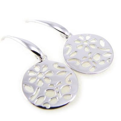 [H0496] - Silberne „Choreographie“-Ohrringe