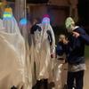 Double Colors Neon Glasses Wireless Luminous Glasses Fashion Fluorescent Glasses  Carnival Party