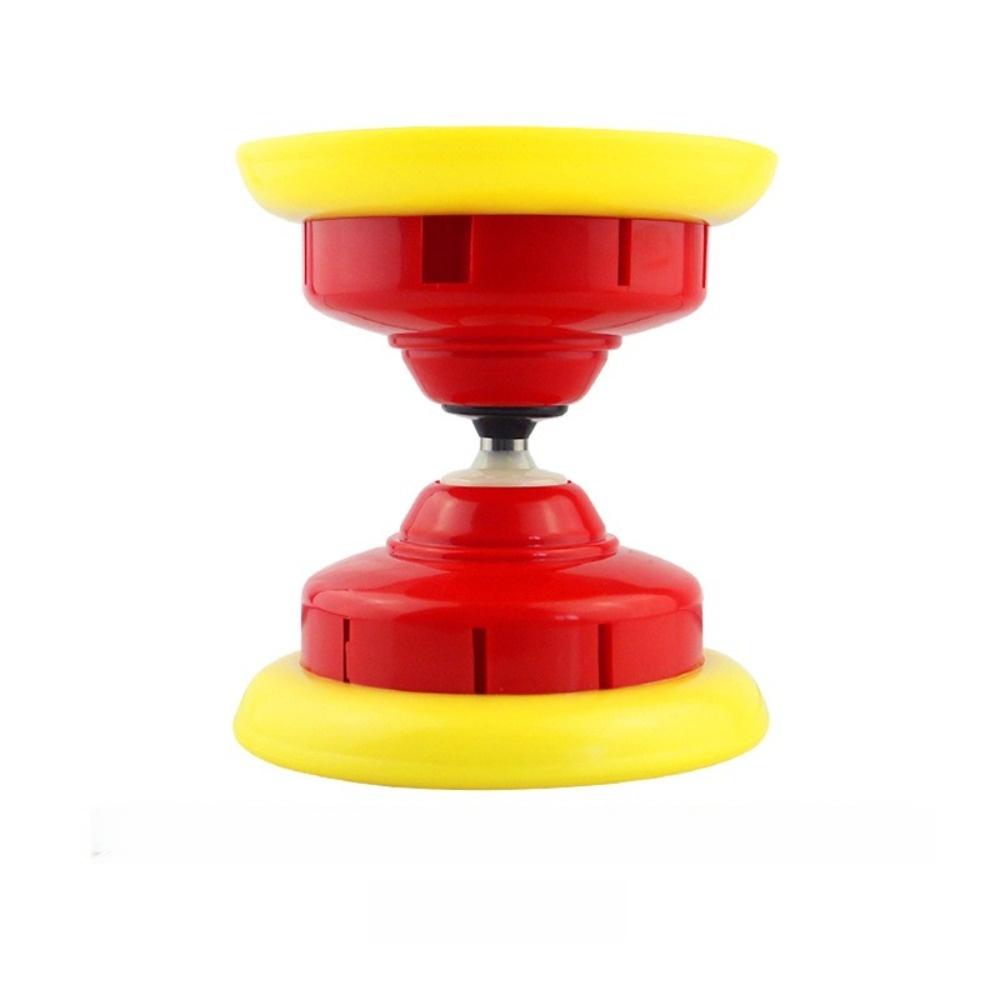 Leather Chinese Yoyo Diabolo Set Bowl Shape Diabolo Toy Portable Chinese Diabolo Child