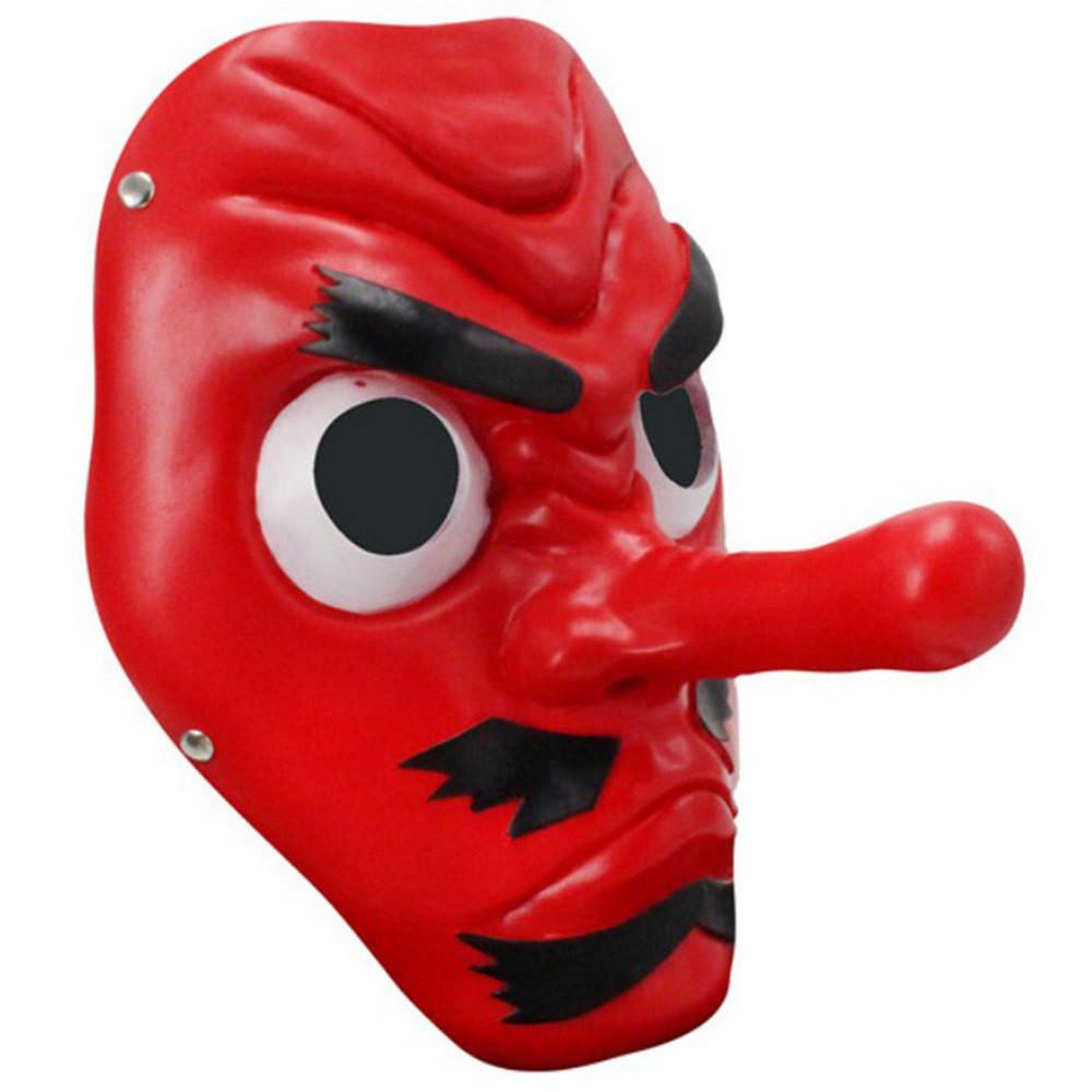 Demon Slayer Tengu Mask Resin Horror Style For Role Play And Festival Use