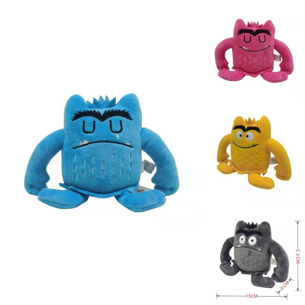 Soft And Cute Color Monster Plush Doll For Kids