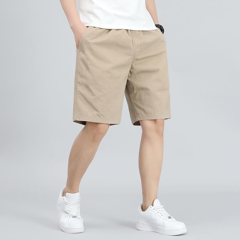 Pantaloncini Estivi da Uomo Taglie Forti Streetwear Casual Cotone Traspirante Fitness Pantaloncini al Ginocchio Pantaloncini Sportivi Abbigliamento da Sudore 6XL
