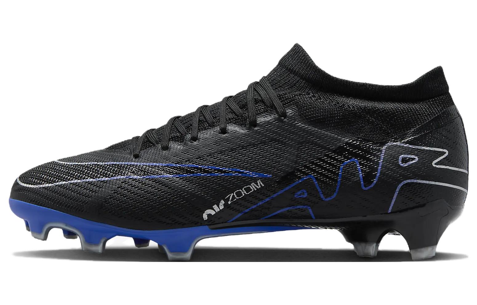 Nike Zoom Mercurial Vapor 15 Pro Fg Shadow Pack Black Hyper Royal DJ5603-040 41