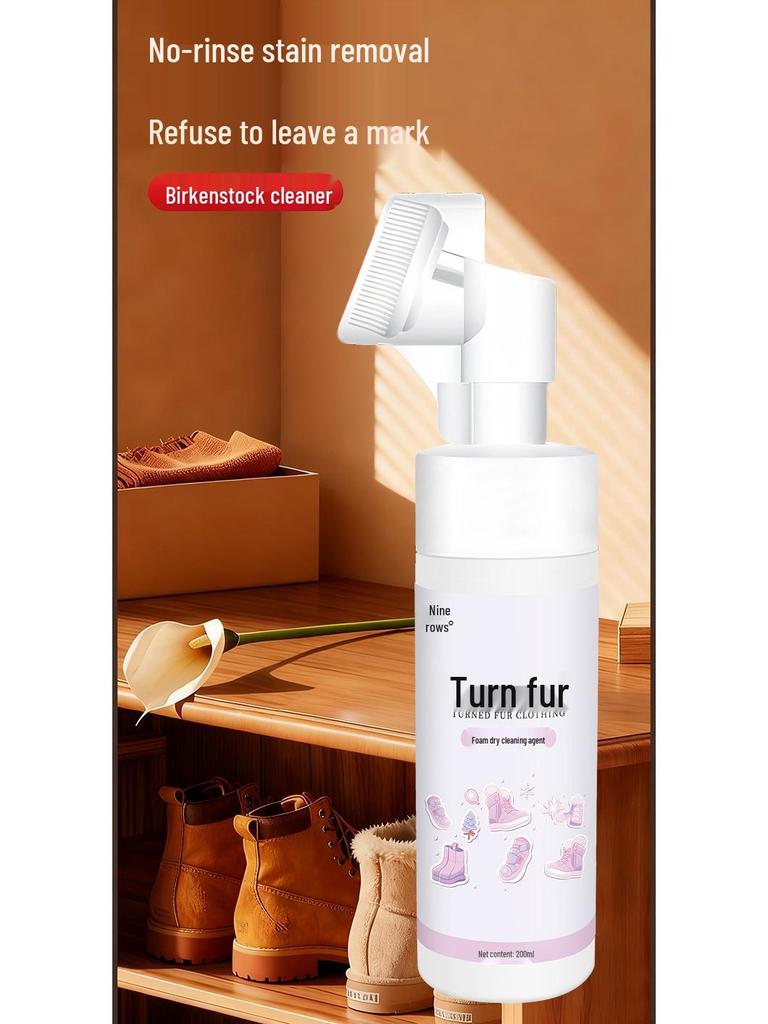 Čistič semišových sněhulí a bot Ugg & Birkenstock - Odstraňovač skvrn a péče pro nubuk