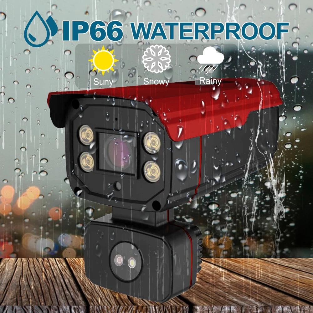 6MP AI Infrared Security Camera with Flame Detection