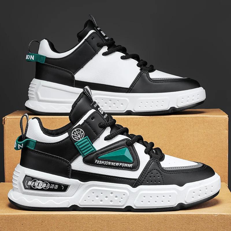 Fashion Platform Men Skateboarding Shoes Outdoor Casual Sneakers Breathable Tennis Walking Running Shoes Jogging Sport Shoes