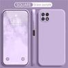 Luxury Liquid Mobile Phone Case for Samsung A22 Galaxy A21S A31 A41 A51 A71 Soft Silicone Protective Shockproof Bag Cover