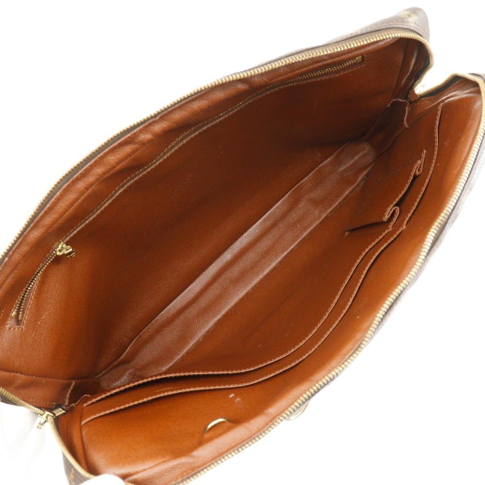 LOUIS VUITTON Porto Documan-Voyage Business bag M53361 Briefcase Brown Monogram canvas mens Used