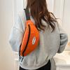 Fanny pack new dumpling bag entanglement fashion simple shoulder messenger bag small bag