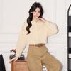 Women's Elegant Loose Fit Long-Sleeve Casual Shirt