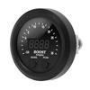 60mm2.4in Turbo Boost Gauge Kit 12V ?30?35PSI Turbo Pressure Gauge Digital Display with Sensor LED