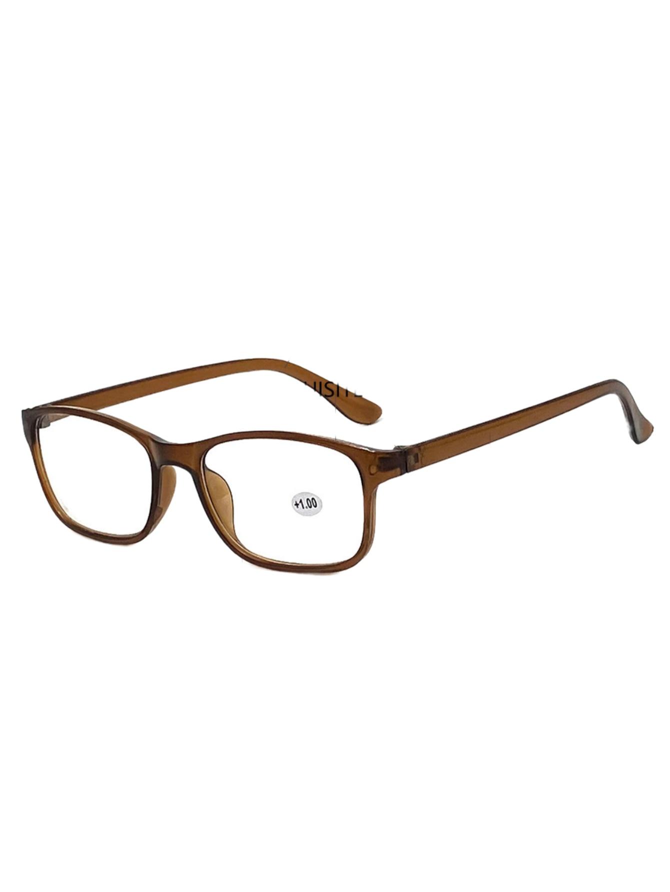 

Fashion New Reading Glasses Women S Street Shooting Plain Face Joker Advanced Texture Old Glasses +4.0